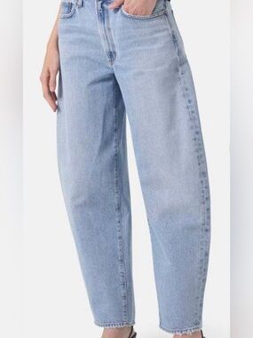 Agolde Light Blue Balloon Jeans
